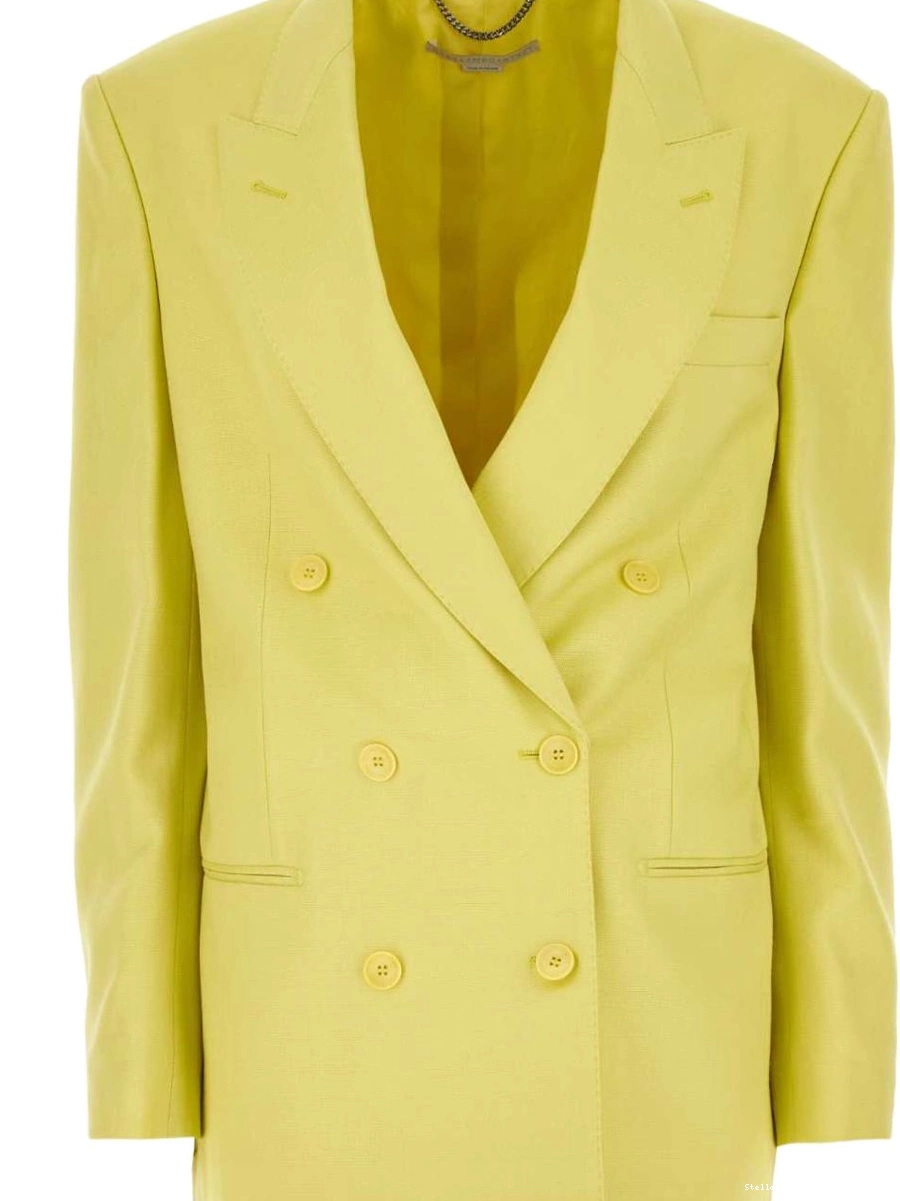 Women McCartney blazer double-breasted peak-lapel Stella 0430